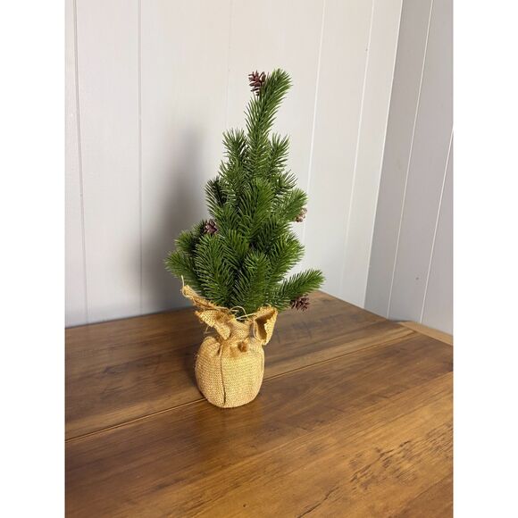 NWOT Faux Pine Tree - Weighted Base - Picture 3 of 6